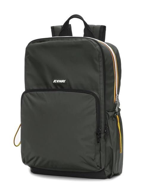 GIZY Nylonrucksack f&uuml;r 15-Zoll-Laptop gr&uuml;n schw&auml;rzlich - PC-Rucks&auml;cke