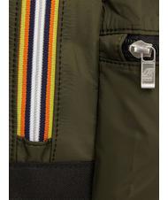 KWAY LAON Nylonrucksack gr&uuml;n schw&auml;rzlich - Rucks&auml;cke f&uuml;r Schule &amp; Freizeit - 3