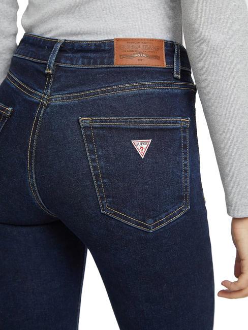 RISE R&ouml;hrenjeans mit hoher Taille GJ dunkle Waschung - Damenjeans