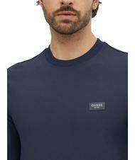 GUESS TECH Sweatshirt mit Rundhalsausschnitt aus technischem Stoff smartblue - Sweatshirts Herren - 3