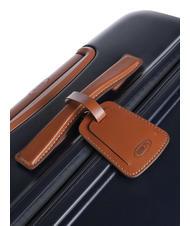 BRIC&rsquo;S BELLAGIO Gro&szlig;er erweiterbarer Trolley blau / Leder - Harte Trolleys - 4