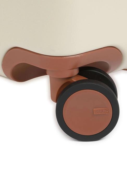 BELLAGIO Gro&szlig;er erweiterbarer Trolley CREME - Harte Trolleys