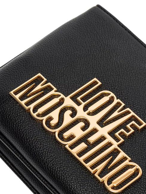 METALLIC LOGO Umh&auml;ngetasche Schwarz - Damentaschen