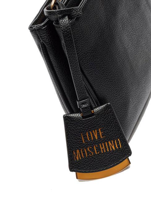 METALLIC LOGO Umh&auml;ngetasche Schwarz - Damentaschen