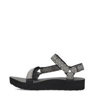 TEVA MIDFORM UNIVERSAL Sandale Boho wei&szlig;/schwarz - Damenschuhe - 2