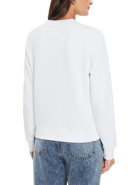 LOGO Sweatshirt mit normaler Passform und Rundhalsausschnitt purwei&szlig; - Sweatshirts Damen