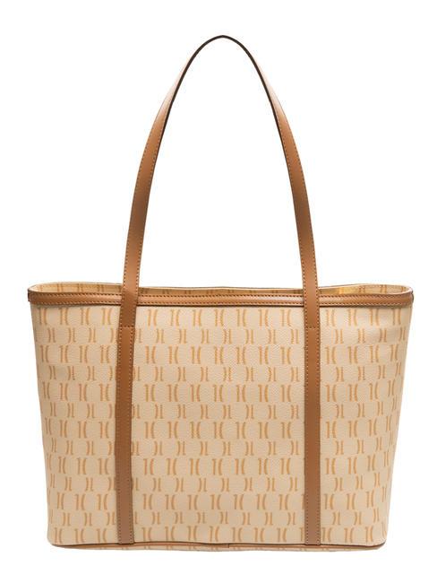 MONOGRAM Einkaufstasche mit Logo-Aufdruck Creme - Damentaschen