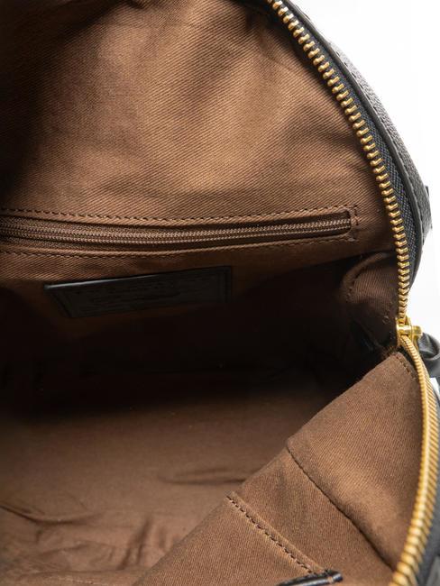 DOMITILLA Lederrucksack Schwarzes Gold - Damentaschen