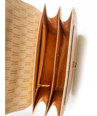 ALVIERO MARTINI PRIMA CLASSE MONOGRAM  Handmappe mit Schultergurt Creme - Damentaschen - 5