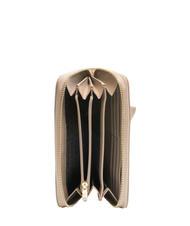 ARMANI EXCHANGE A|X METALLIC LOGO Gro&szlig;e Geldb&ouml;rse mit umlaufendem Rei&szlig;verschluss - Brieftaschen Damen