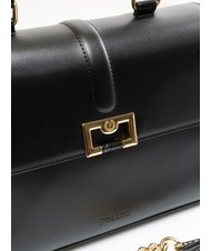 POLLINI DAMA S Handtasche mit Schultergurt Schwarz - Damentaschen - 3