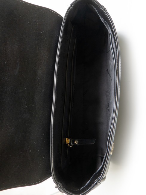 DAMA S Handtasche mit Schultergurt Schwarz - Damentaschen