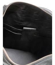 MOMO DESIGN BICOLOR Lederrucksack f&uuml;r 15,6-Zoll-Laptop Schwarz Schwarz - PC-Rucks&auml;cke - 5