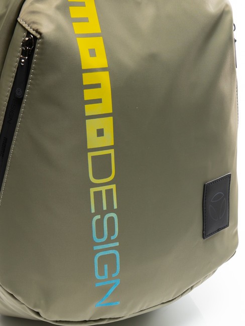 LOGO PATCH Rucksack grauer Aufkleber - PC-Rucks&auml;cke