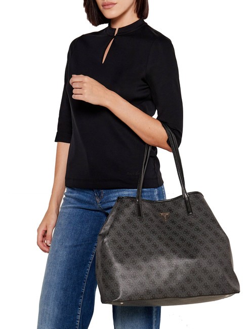 ECO VICTTORIA Umh&auml;ngetasche Kohle - Damentaschen