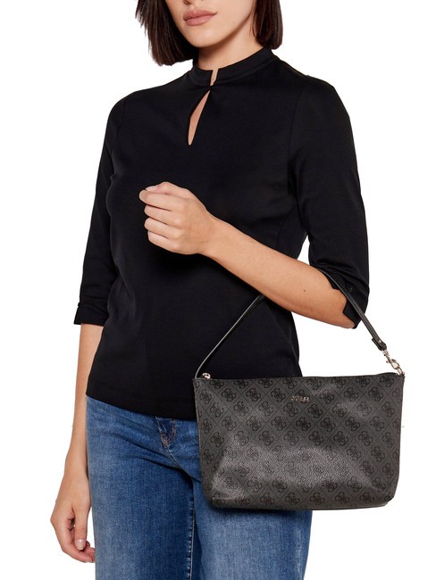 ECO VICTTORIA Umh&auml;ngetasche Kohle - Damentaschen