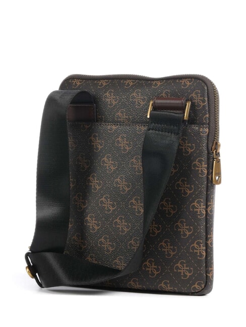 VEZZOLA Smart Flache Tasche braun/ocker - Umh&auml;ngetaschen Herren