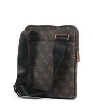 GUESS VEZZOLA Smart Flache Tasche braun/ocker - Umh&auml;ngetaschen Herren - 2