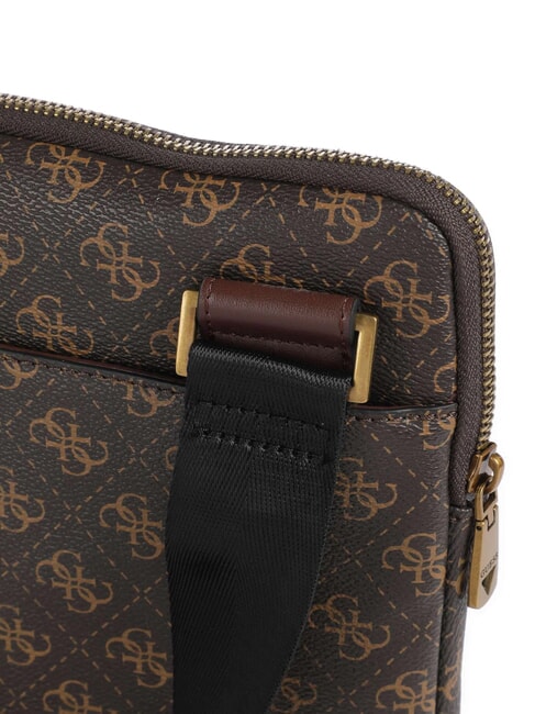 VEZZOLA Smart Flache Tasche braun/ocker - Umh&auml;ngetaschen Herren