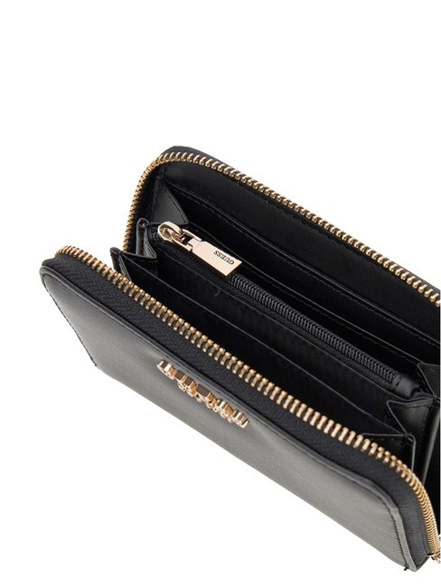 LAUREL  Mittelgro&szlig;e Geldb&ouml;rse mit Rei&szlig;verschluss SCHWARZ - Brieftaschen Damen