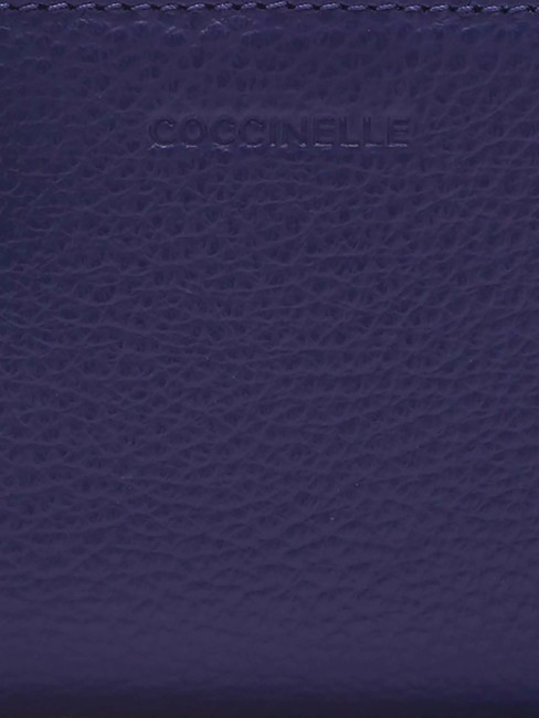 TASSEL Portemonnaie aus genarbtem Leder k&ouml;nigsblau - Brieftaschen Damen