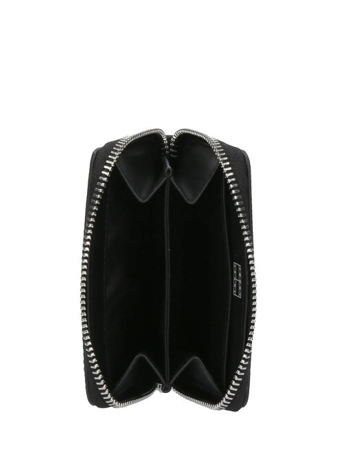 TOMMY JEANS ESS MUST  Portemonnaie mit umlaufendem Rei&szlig;verschluss ganz schwarz - Brieftaschen Damen