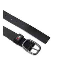 TOMMY HILFIGER TOMMY JEANS OVAL  Verk&uuml;rzbarer Lederg&uuml;rtel Schwarz - G&uuml;rtel - 2