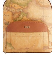 ALVIERO MARTINI PRIMA CLASSE GEO CLASSIC Rucksack mit doppeltem Rei&szlig;verschluss NAT&Uuml;RLICH - Damentaschen - 3