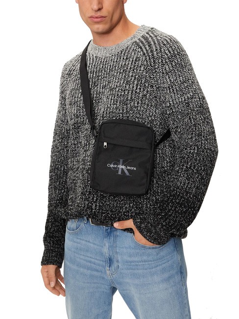 CK JEANS SPORT ESSENTIALS  Tasche aus recyceltem Polyester pvh schwarz - Umh&auml;ngetaschen Herren