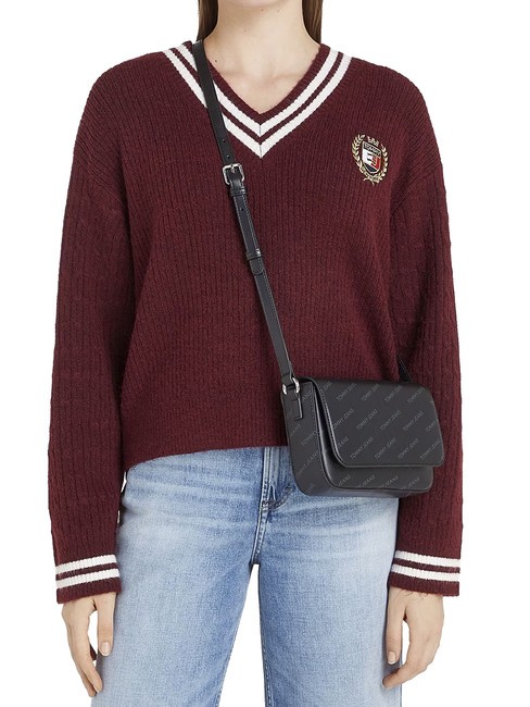 TOMMY JEANS ESS MUST  Mini-Umh&auml;ngetasche Schwarz - Damentaschen