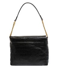 LOVE MOSCHINO CROCO Umh&auml;ngetasche Schwarz - Damentaschen - 3