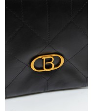 TOSCA BLU CHAMONIX  Umh&auml;ngetasche aus Leder Schwarz - Damentaschen - 3