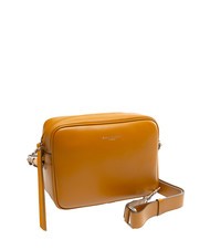 GIANNI CHIARINI LOGO PRINT Schlafzimmertasche aus glattem Leder - Damentaschen