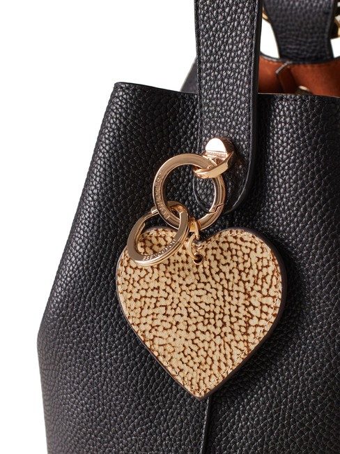 HEART Herz-Schl&uuml;sselanh&auml;nger op / natu - Schl&uuml;sselanh&auml;nger und Schl&uuml;sseletuis