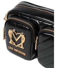 LOVE MOSCHINO CITY POCKETS Gesteppte Umh&auml;ngetasche Schwarz - Damentaschen - 3