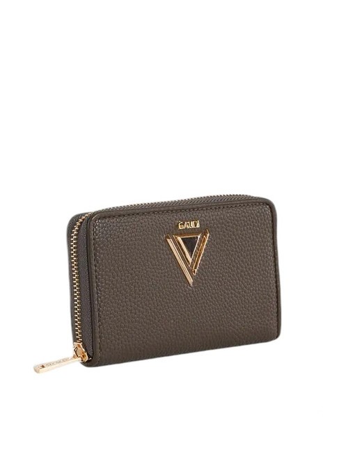 BEA Kleine Geldb&ouml;rse mit umlaufendem Rei&szlig;verschluss Rauch - Brieftaschen Damen