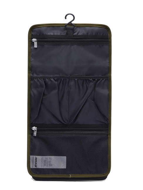 REVILLE Kosmetikkoffer mit Kleiderb&uuml;gel gr&uuml;n schw&auml;rzlich - Beauty-Case