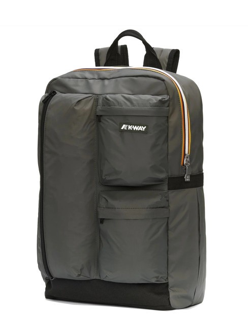 AMBERT 15,6-Zoll-Laptop-Rucksack gr&uuml;n schw&auml;rzlich - PC-Rucks&auml;cke
