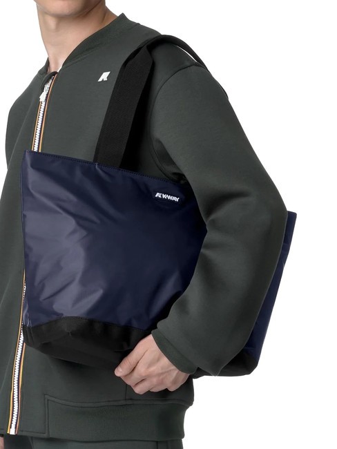 CLERE Umh&auml;ngetasche blaue Tiefe - Damentaschen