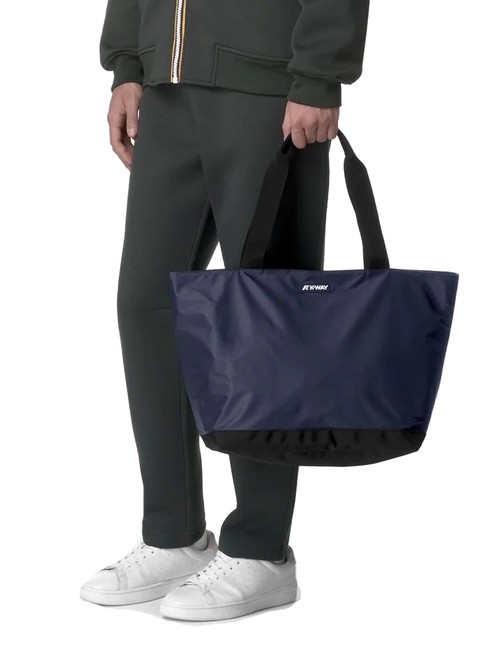 CLERE Umh&auml;ngetasche blaue Tiefe - Damentaschen