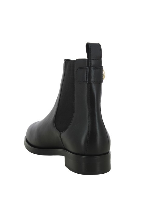 STUD LOW CHELSEA Lederstiefelette SCHWARZ - Damenschuhe
