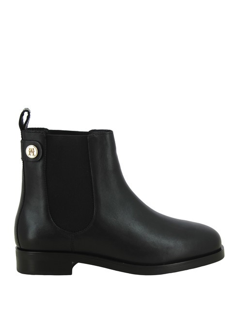 STUD LOW CHELSEA Lederstiefelette SCHWARZ - Damenschuhe