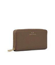 ARMANI EXCHANGE A|X Gro&szlig;e Geldb&ouml;rse mit umlaufendem Rei&szlig;verschluss dunkler Pisco - Brieftaschen Damen - 3