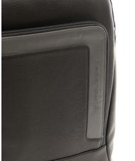 PIQUADRO X1 13 "Laptop-Rucksack aus Leder schwarzgrau - PC-Rucks&auml;cke - 4