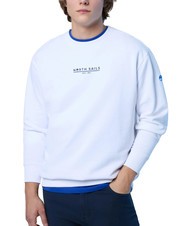NORTH SAILS BASIC Baumwoll-Sweatshirt mit Logo-Schriftzug Wei&szlig; - Sweatshirts Herren - 3