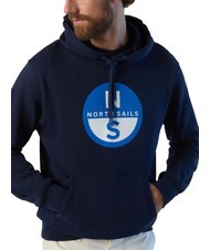 NORTH SAILS BASIC Kapuzenpullover mit Logo-Print Navy blau - Sweatshirts Herren - 3