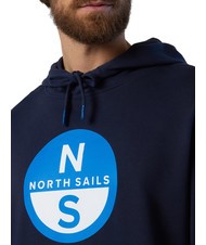 NORTH SAILS BASIC Kapuzenpullover mit Logo-Print Navy blau - Sweatshirts Herren - 4