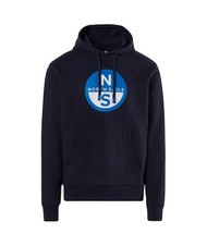 NORTH SAILS BASIC Kapuzenpullover mit Logo-Print Navy blau - Sweatshirts Herren - 5