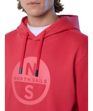 NORTH SAILS BASIC Kapuzenpullover mit Logo-Print Wassermelone - Sweatshirts Herren - 4