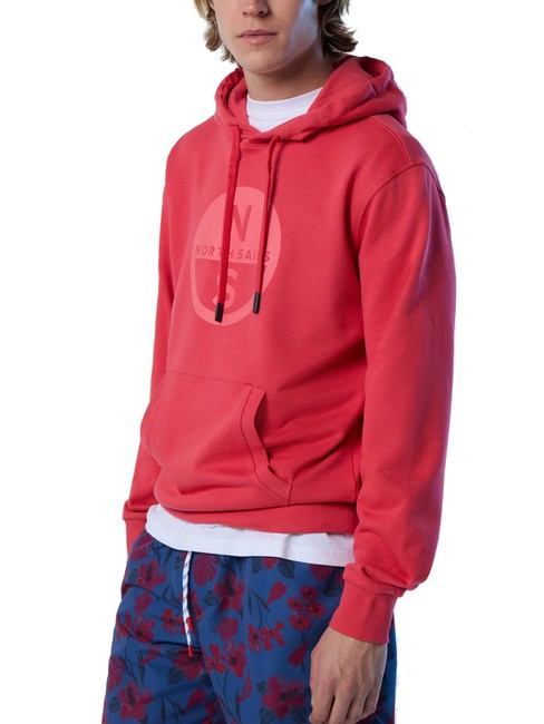 BASIC Kapuzenpullover mit Logo-Print Wassermelone - Sweatshirts Herren